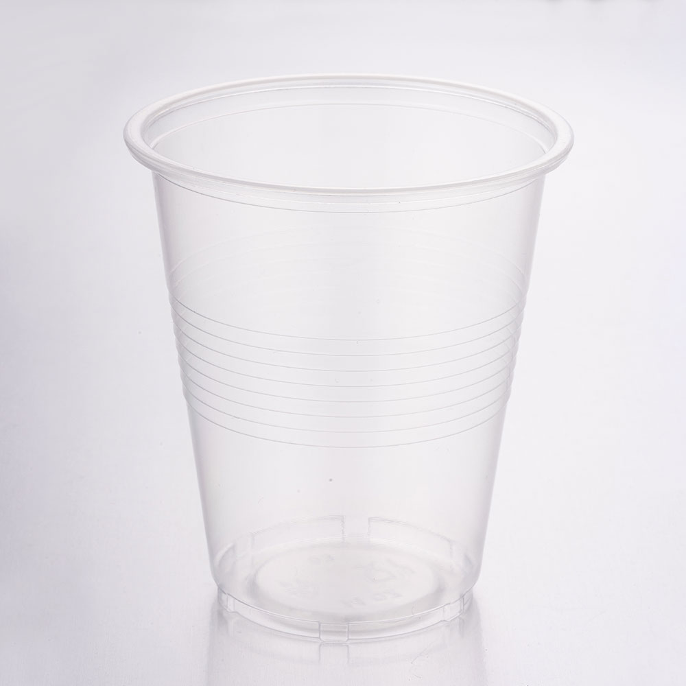 taza transparente de 12 oz