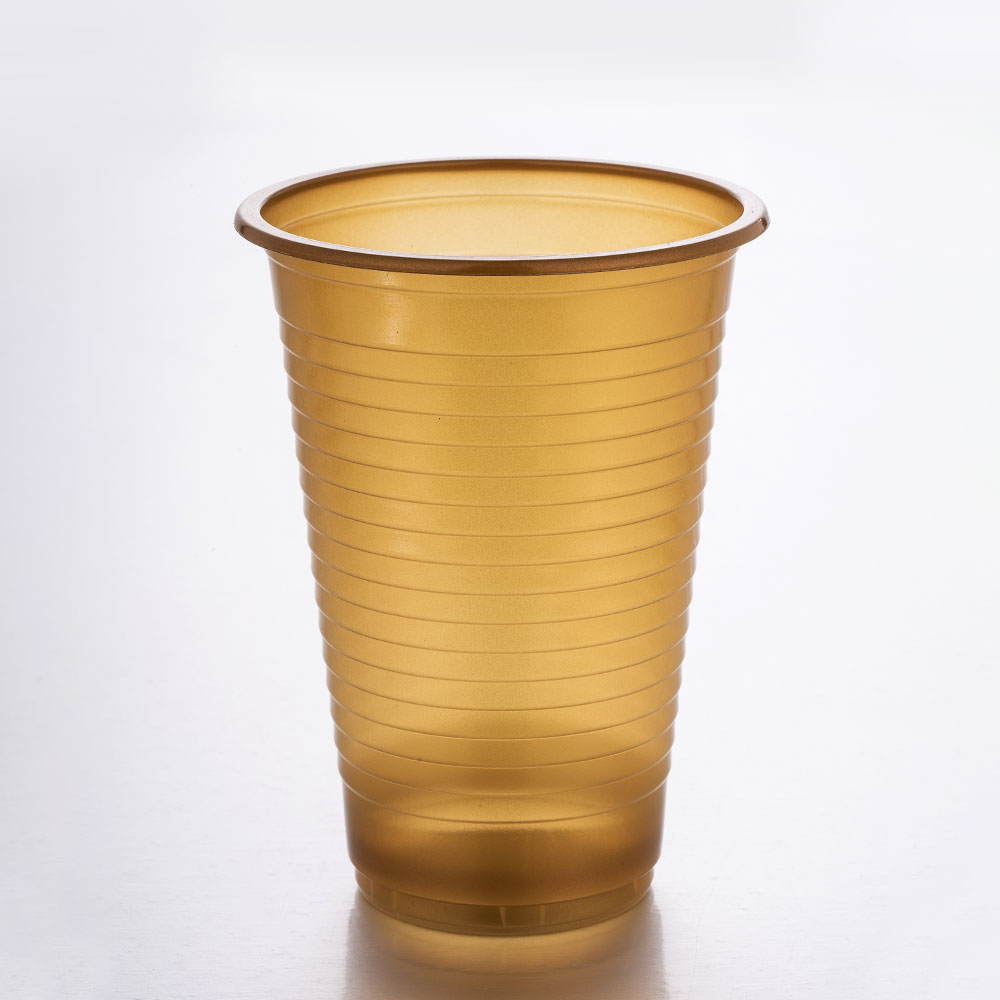 taza transparente de 7 oz